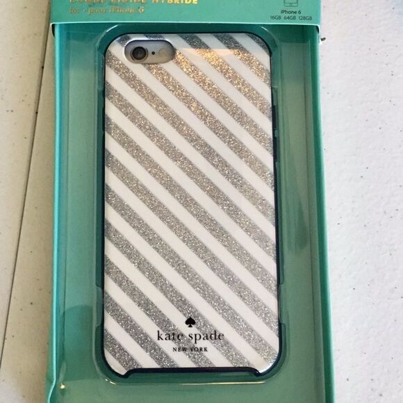 Kate Spade Diagonal Stripe iPhone 6 Case (H) - Picture 2 of 6